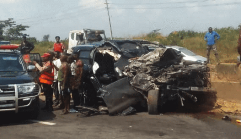 Two dead as Anthony Joshua involved in accident in Nigeria