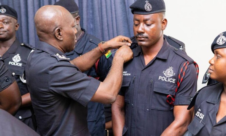 IGP promotes 30 officers for seizing AK-47 Ammo and dismantling robbery syndicate
