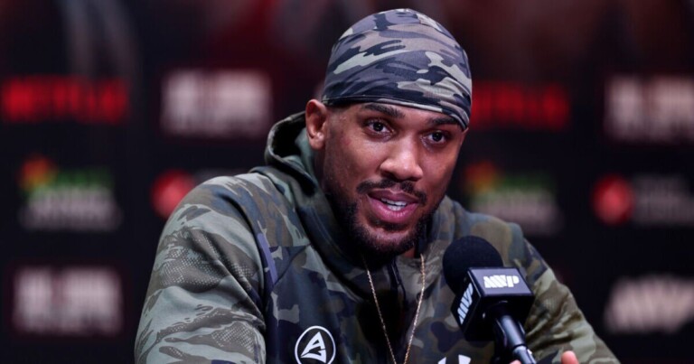 It’s tough for me – Anthony Joshua opens up on friends’ death