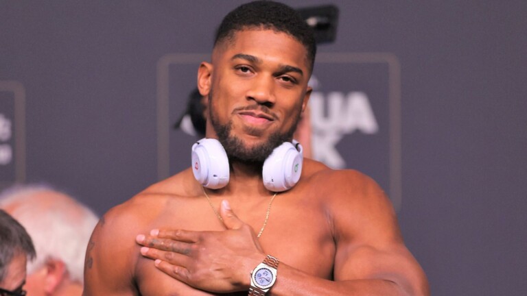 Anthony Joshua discharged from hospital after car crash in Nigeria