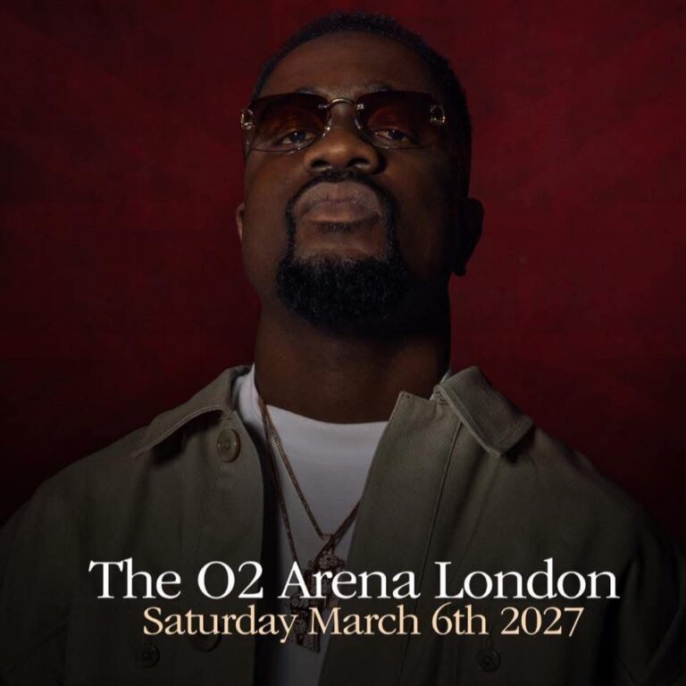 Sarkodie Announces Rapperholic UK 2027 Concert at The O2.